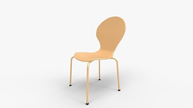 Scoop Play Chair Horseradish WE Kids 3D model 7