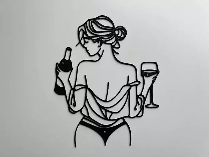 Women Wall Art 3D print model
