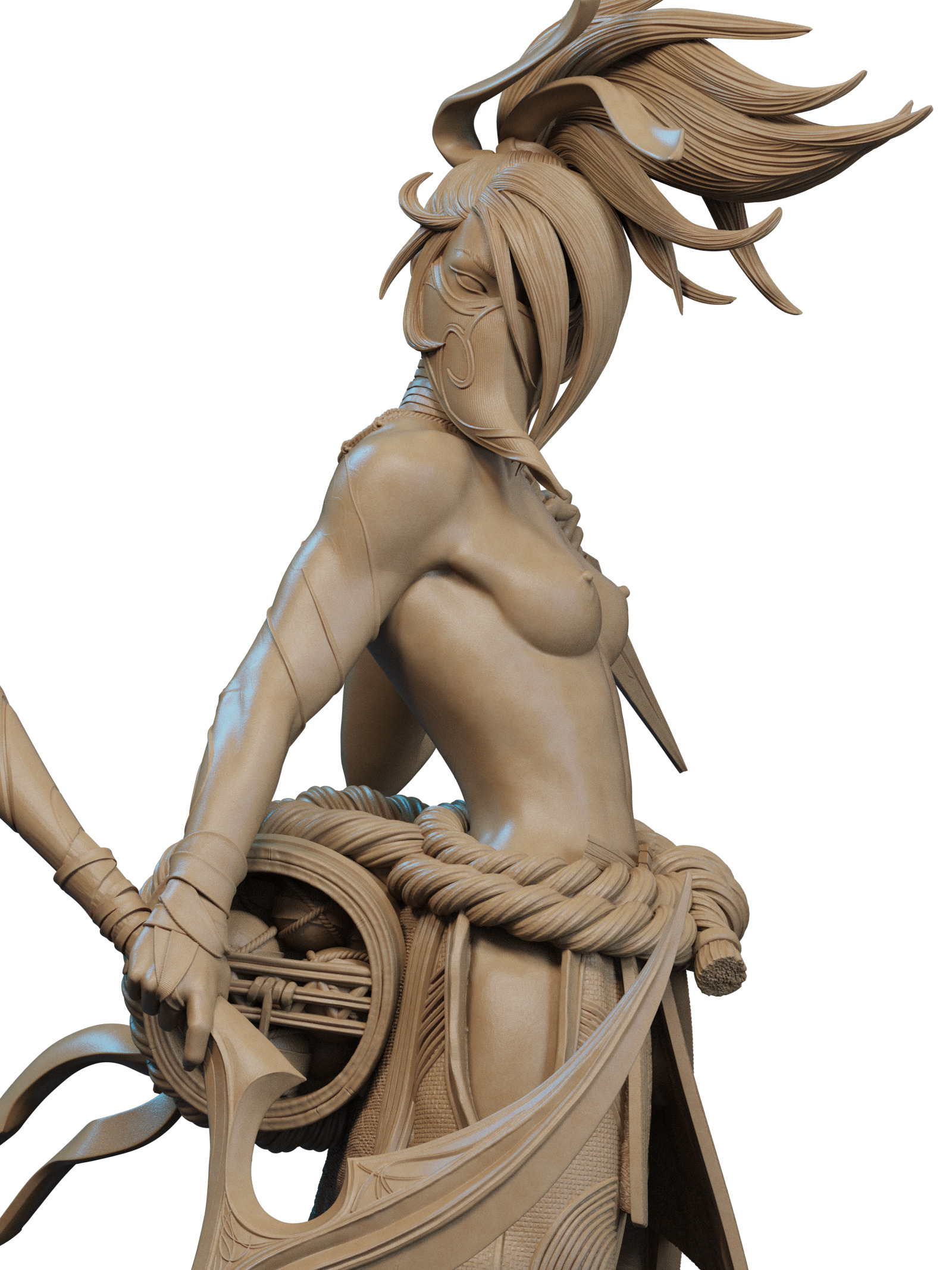 Akali NSFW 3D Print 3D print model_2