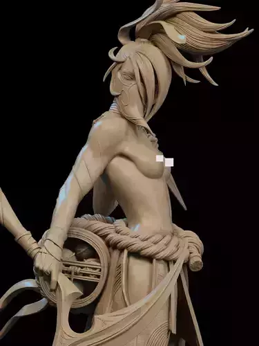 Akali NSFW 3D Print 3D print model