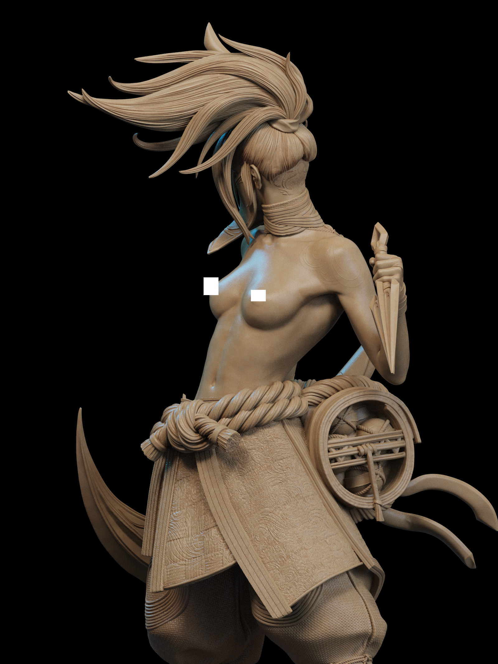 Akali NSFW 3D Print 3D print model_1