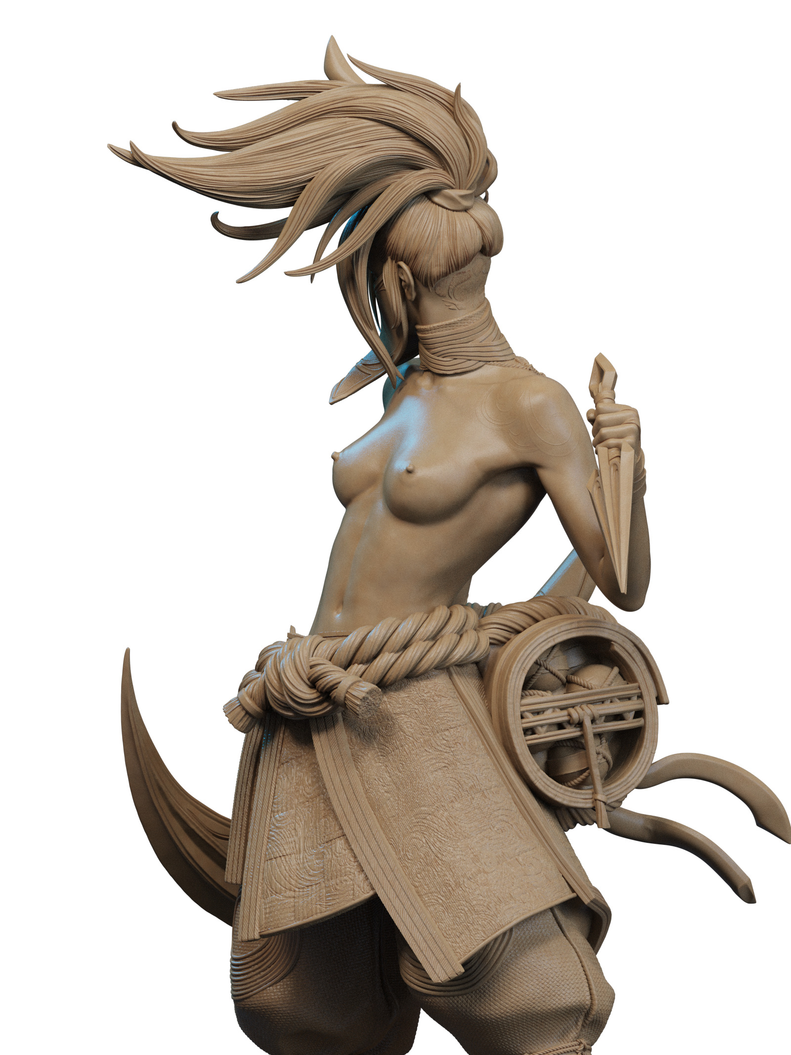 Akali NSFW 3D Print 3D print model_3