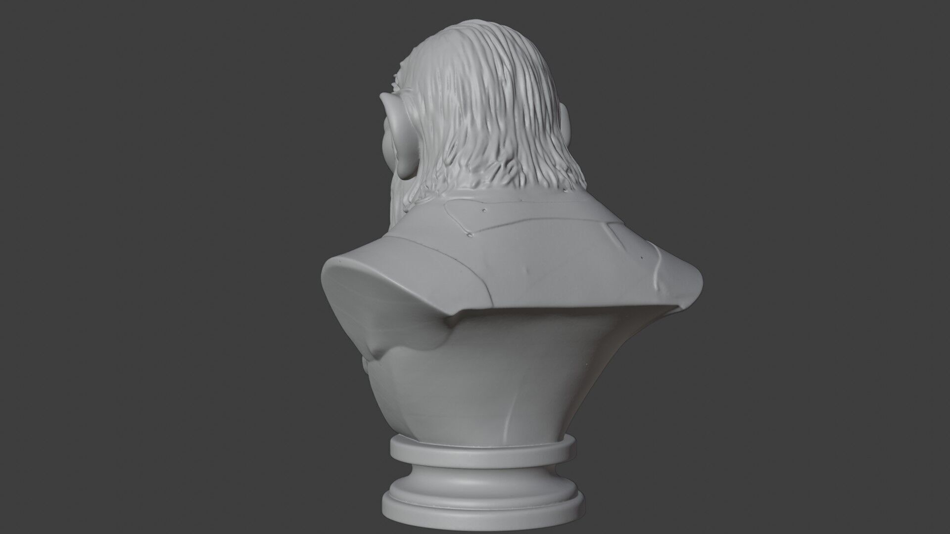 Bored Ape Bust 3D STL Printable - 3D Model STL 3D print model_4