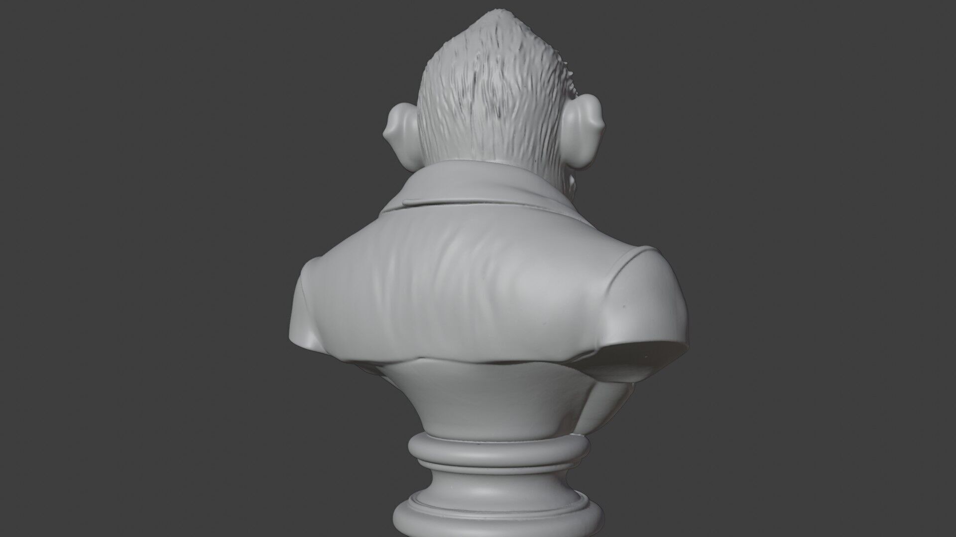 Bored Ape Bust 3D STL Printable - 3D Model STL 3D print model_5