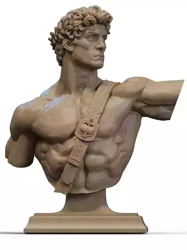 Apolo Bust 3D Print