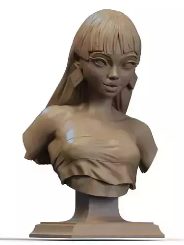 Chel Bust 3D Print
