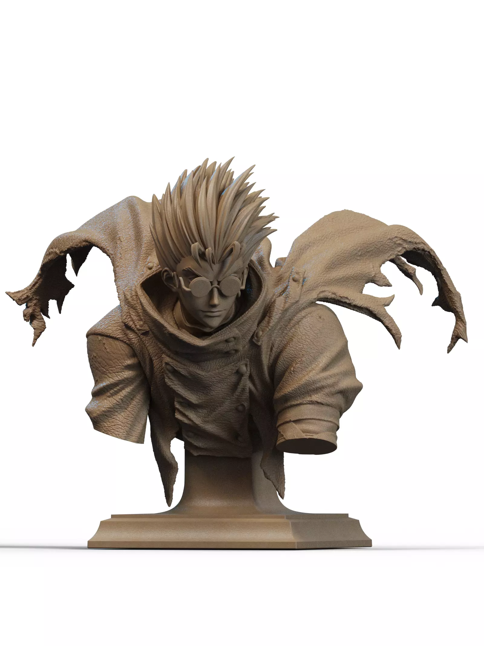 Vash Bust 3D Print 3D print model