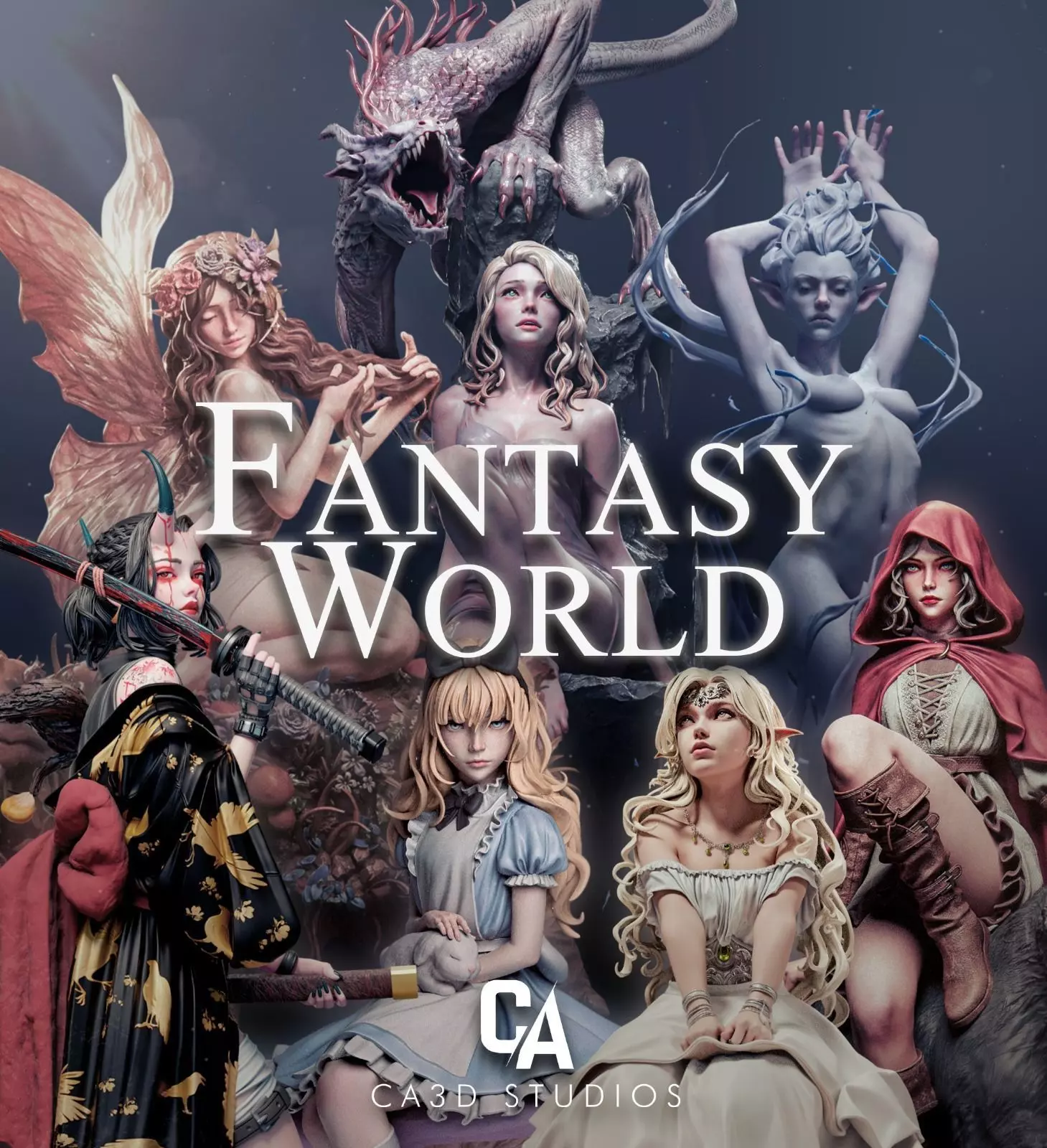 Fantasy Pack 3D Print 3D print model_0