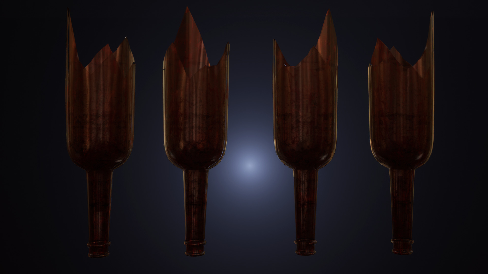 Trio Dolls Pack - Rigged and Animated Low-poly 3D model_46