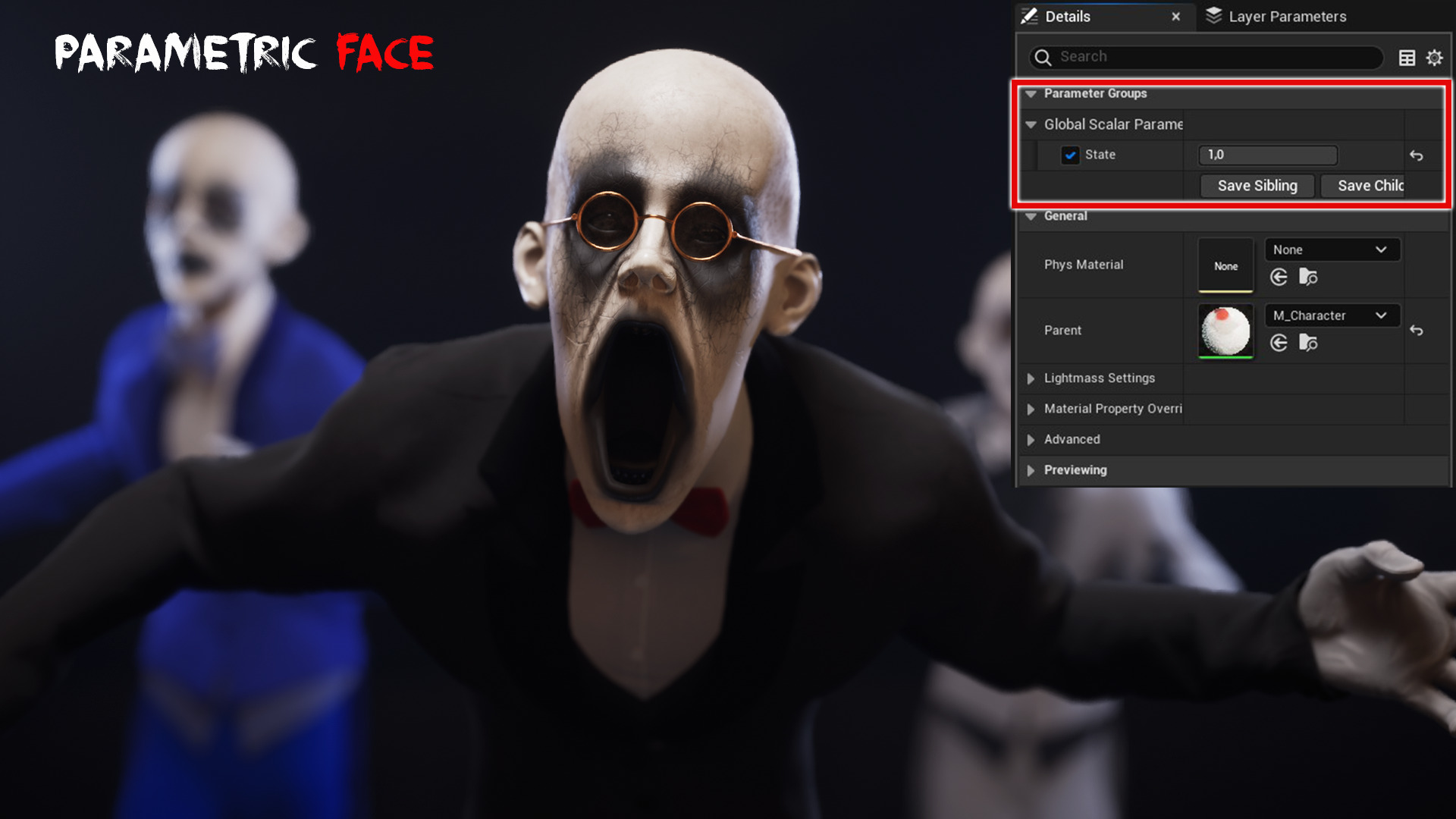 Trio Dolls Pack - Rigged and Animated Low-poly 3D model_29