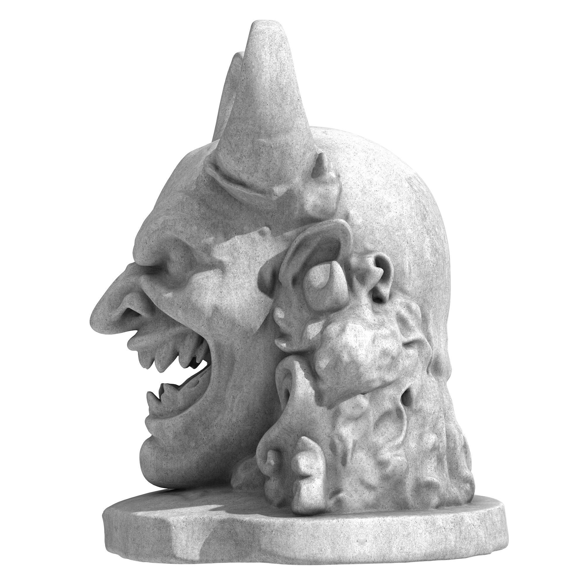 Devil Whale 1 3D model_2