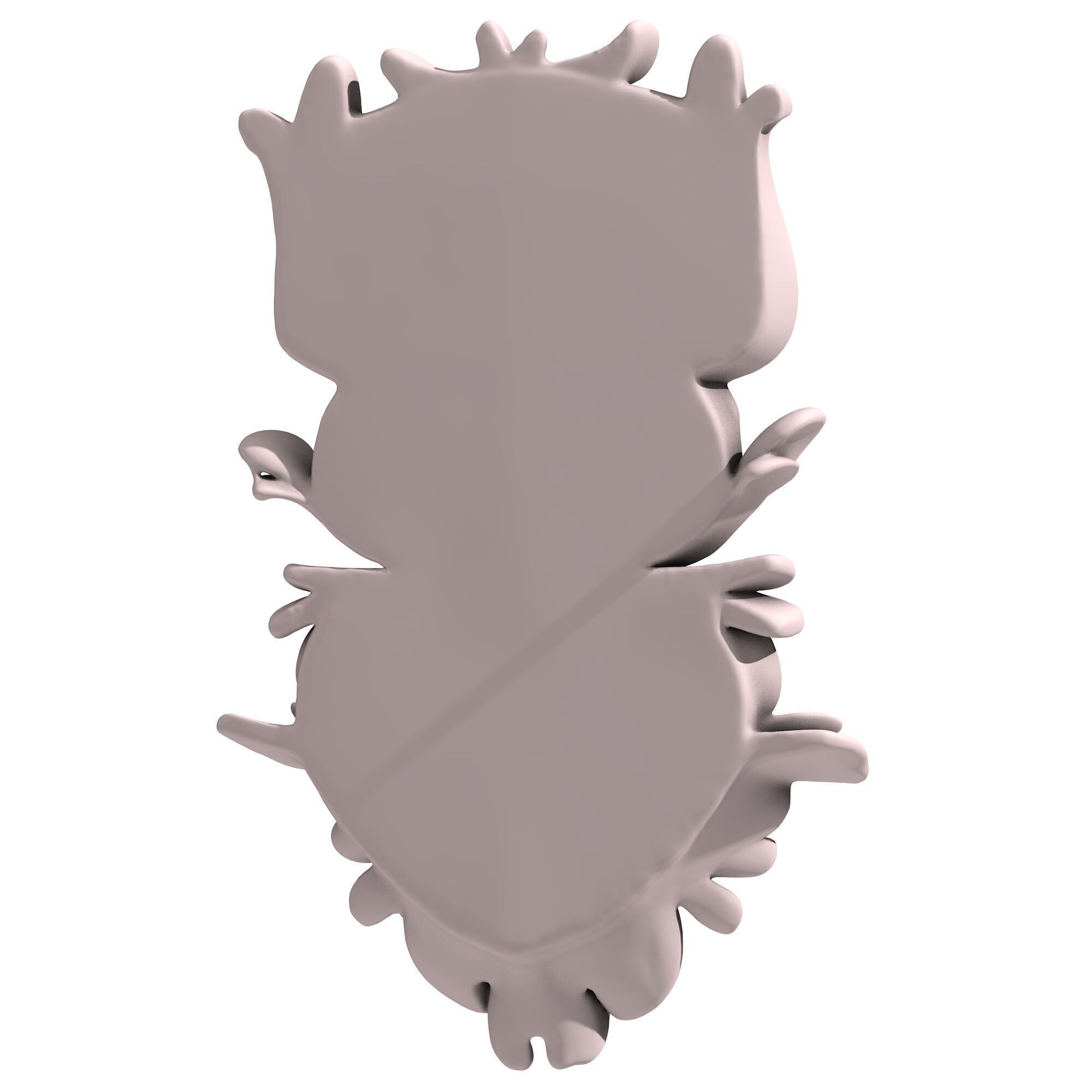 Green Man 3 3D model_4