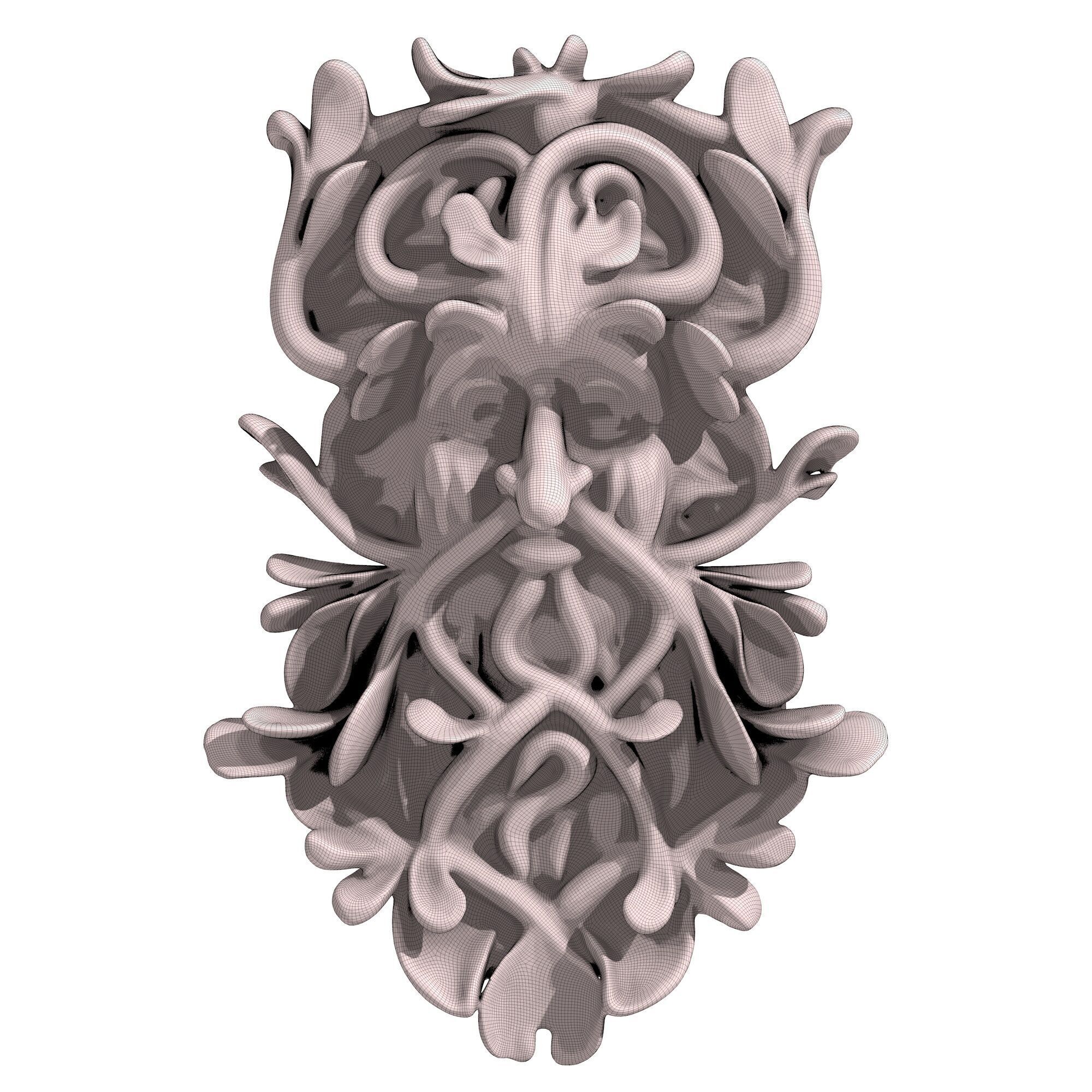 Green Man 3 3D model_5