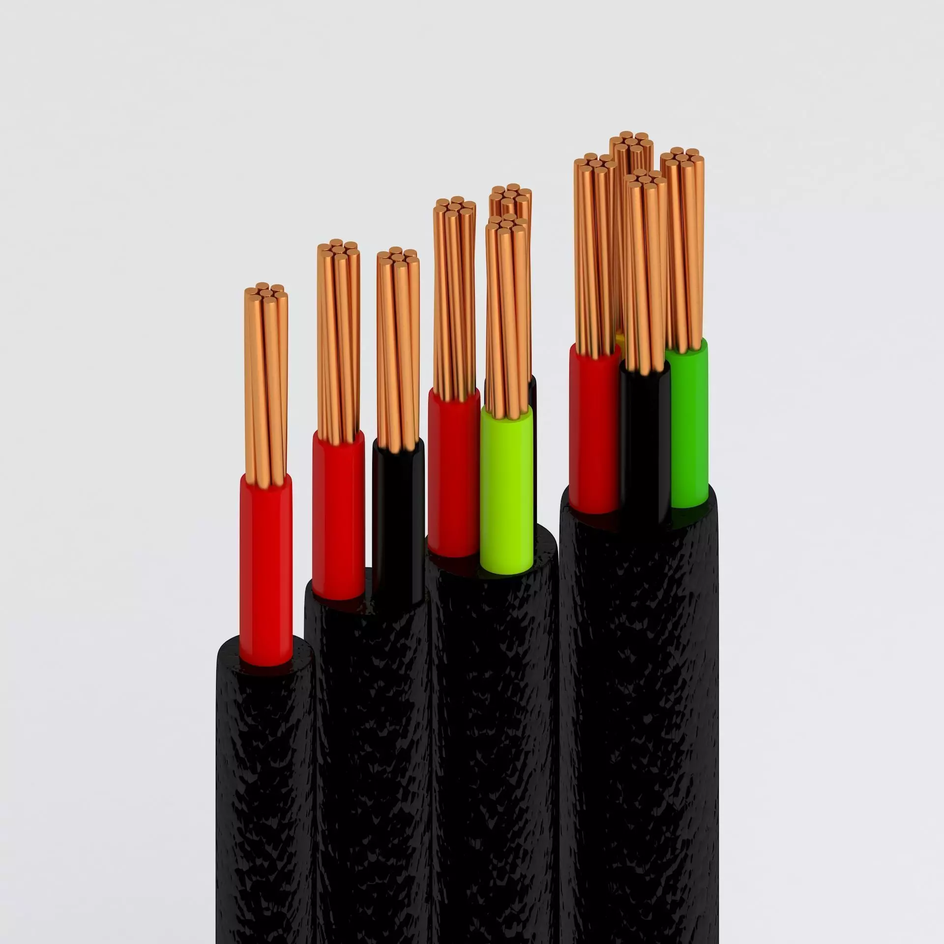 Cable Collection 3D model_0