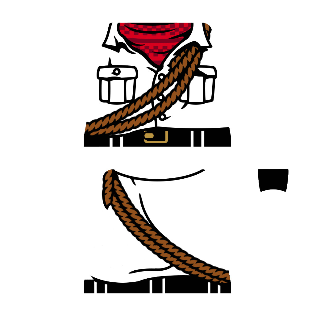 3D print minifigure - 71025-7 Jungle Explorer 3D print model_6