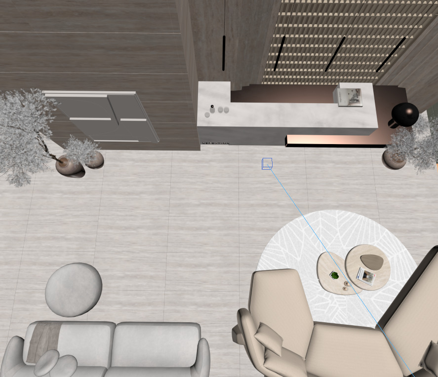 Premium Reception Scene 3D model 3D model_2