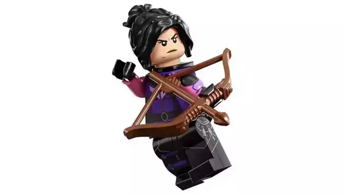 3D print minifigure - 71039-7 Kate Bishop