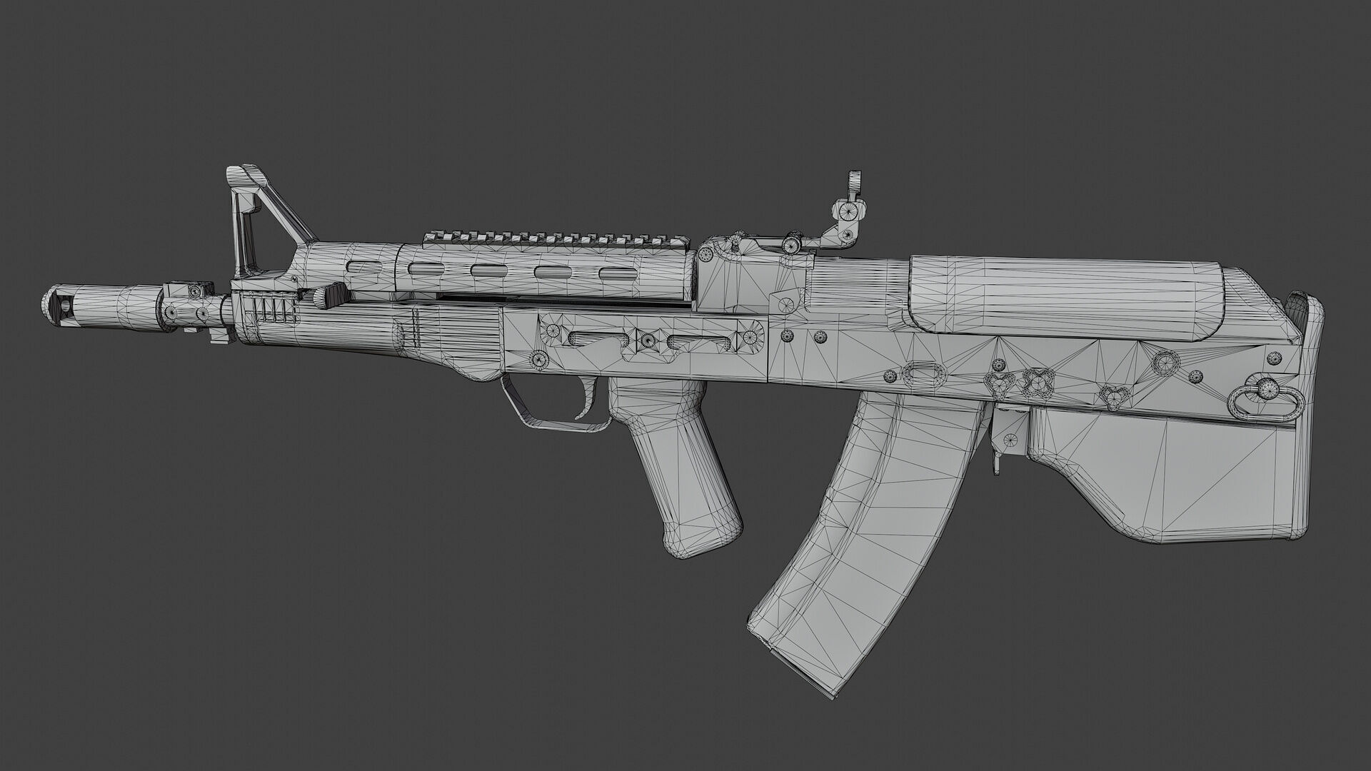 Veper Rifel Vepr Bullpup Rifle Ukrainian Black Storm BS 4 Bullpup Conversion Kit
