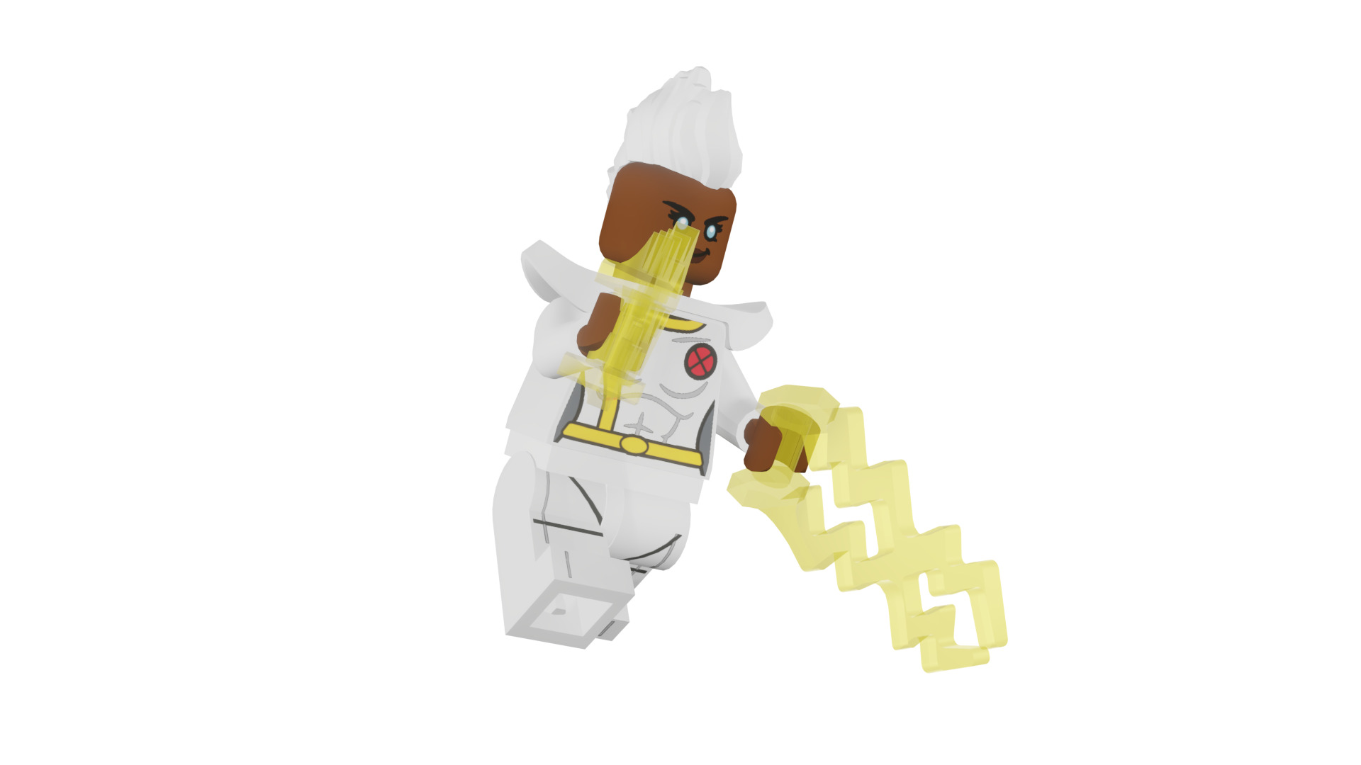 3D print minifigure - 71039-11 Storm 3D print model_2