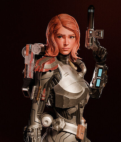 Shae Vizla 3D Print 3D print model
