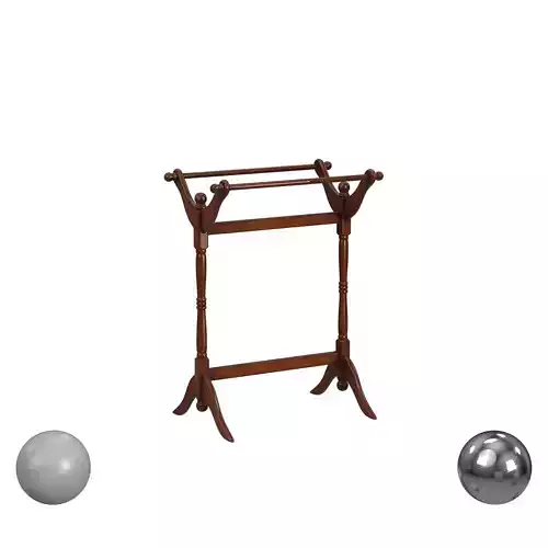 BOONE HEIRLOOM CHERRY BLANKET RACK