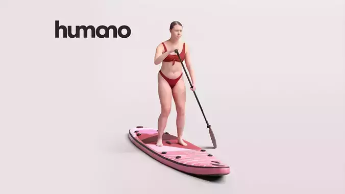 Humano Woman SUP -2505-043-3470 3D model
