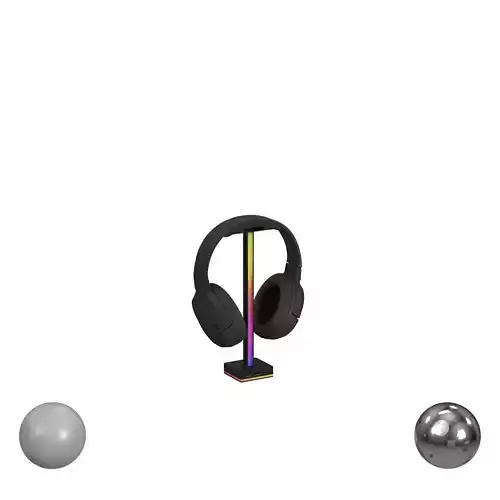 EZDIY-FAB USB LED Light Bar Headphones And Stand