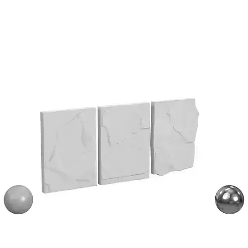 Abstract Wall Art Decor  Crate and Barrel