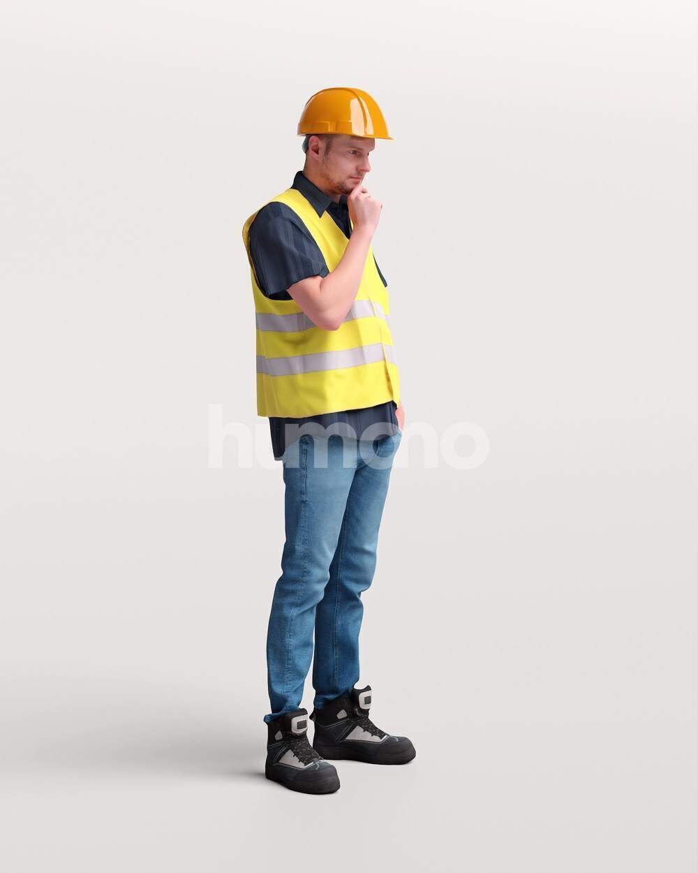 Humano Man Warehouse Worker Engineer -2506-056-2659 3D model_5