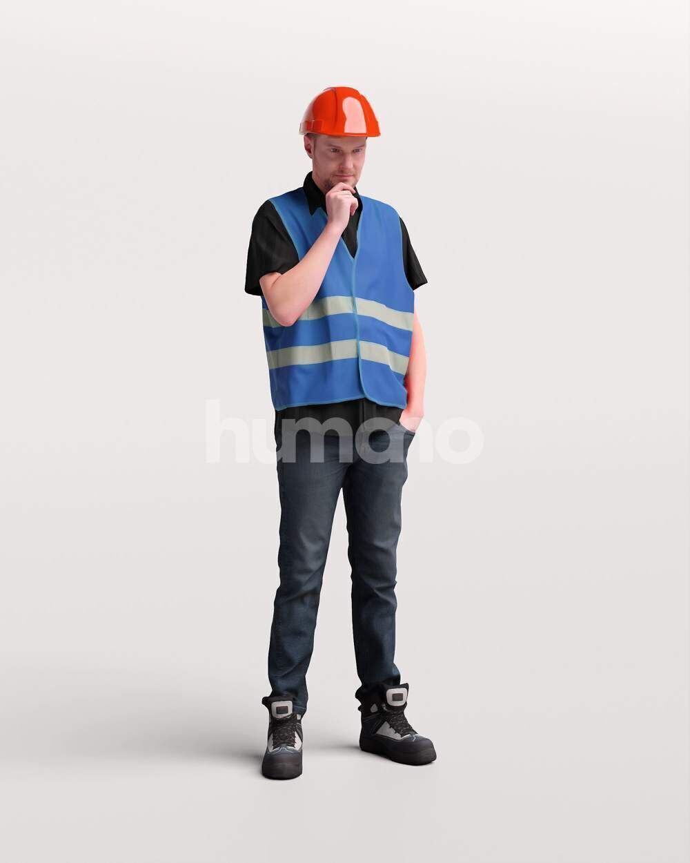 Humano Man Warehouse Worker Engineer -2506-056-2659 3D model_14