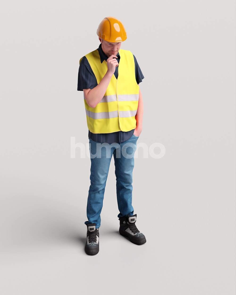 Humano Man Warehouse Worker Engineer -2506-056-2659 3D model_11