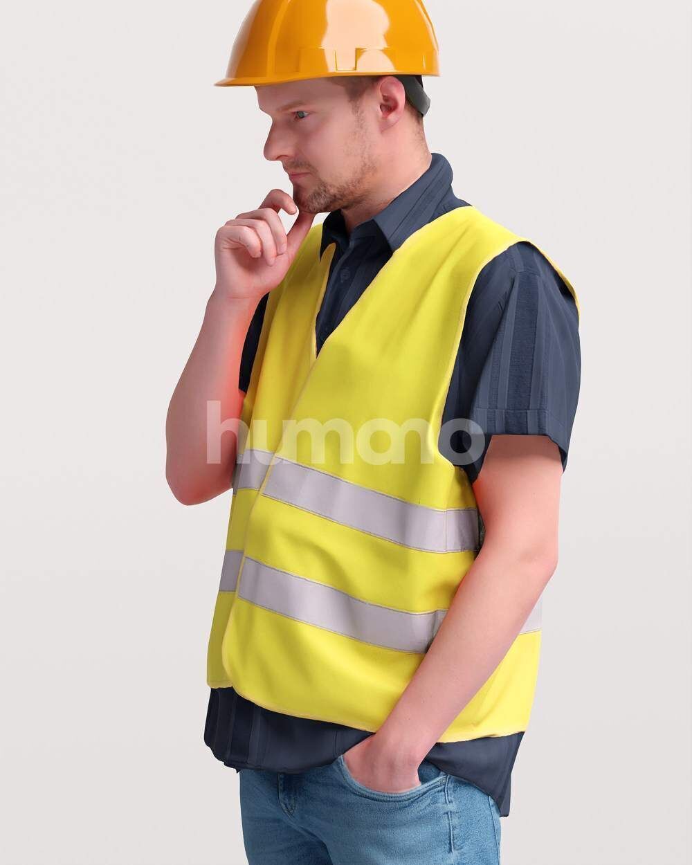 Humano Man Warehouse Worker Engineer -2506-056-2659 3D model_10