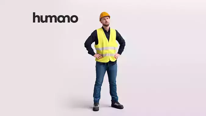 Humano Man Warehouse Worker Engineer -2506-054-2489