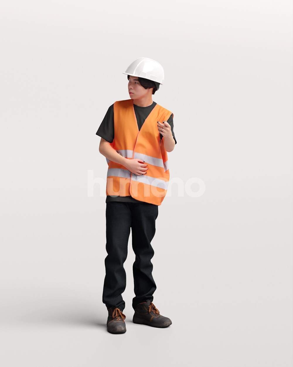 Humano Man Warehouse Worker Engineer -2506-041-5103 3D model_12