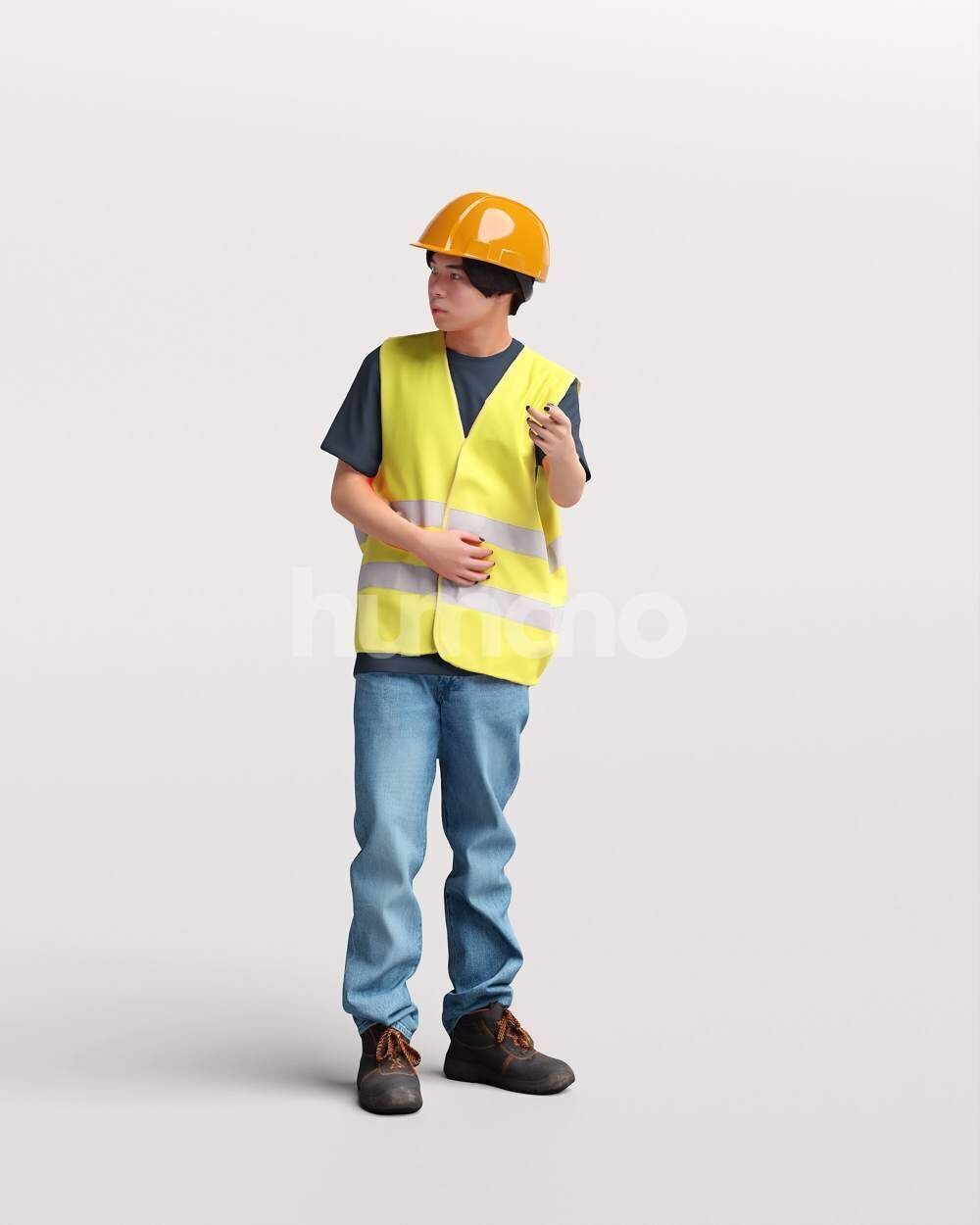 Humano Man Warehouse Worker Engineer -2506-041-5103 3D model_4