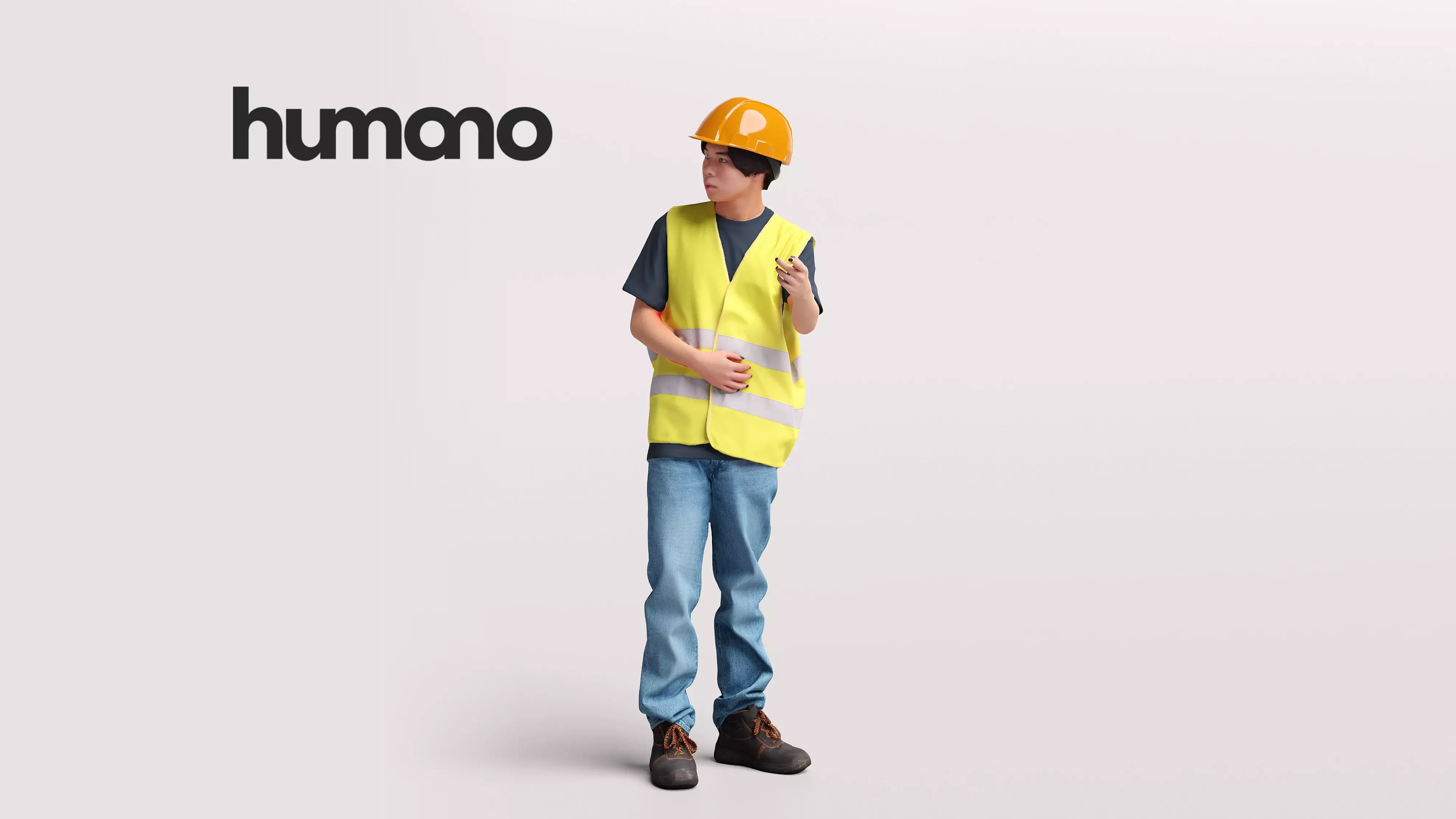 Humano Man Warehouse Worker Engineer -2506-041-5103 3D model_0