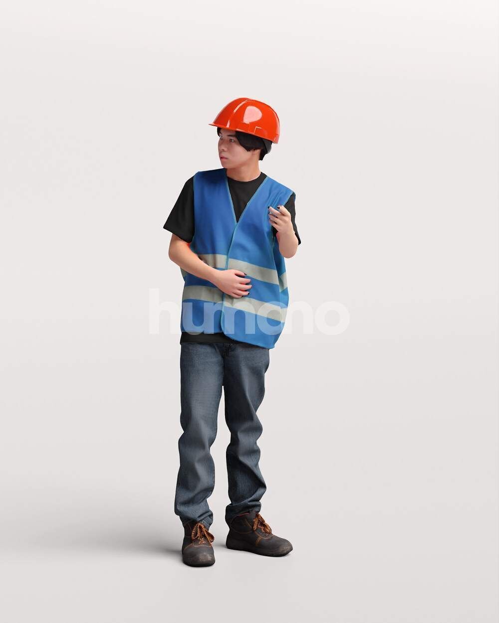 Humano Man Warehouse Worker Engineer -2506-041-5103 3D model_14