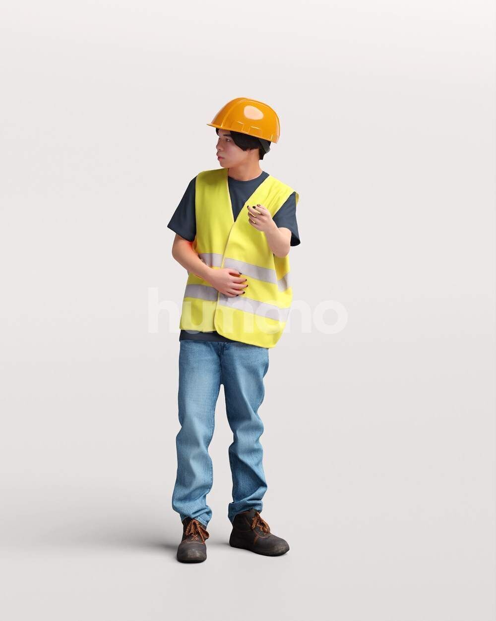 Humano Man Warehouse Worker Engineer -2506-041-5103 3D model_6