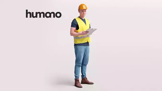 Humano Man Warehouse Worker Engineer -2506-035-1707