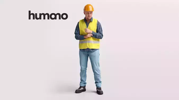 Humano Man Warehouse Worker Engineer -2506-034-1950