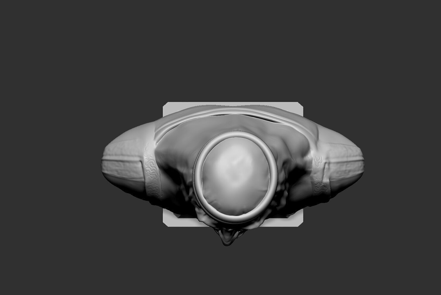 Sheikh Mohamed bin Zayed Al Nahyan bust 3D print model_12