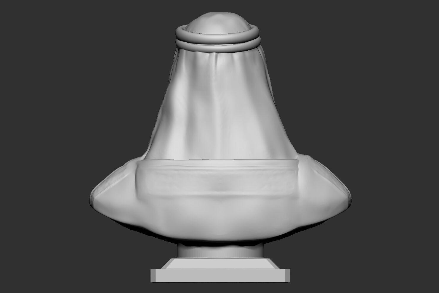 Sheikh Mohamed bin Zayed Al Nahyan bust 3D print model_6