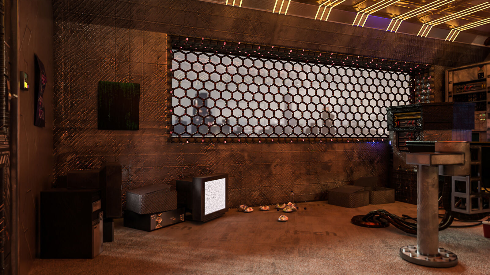 Hackers Room 3D model_3