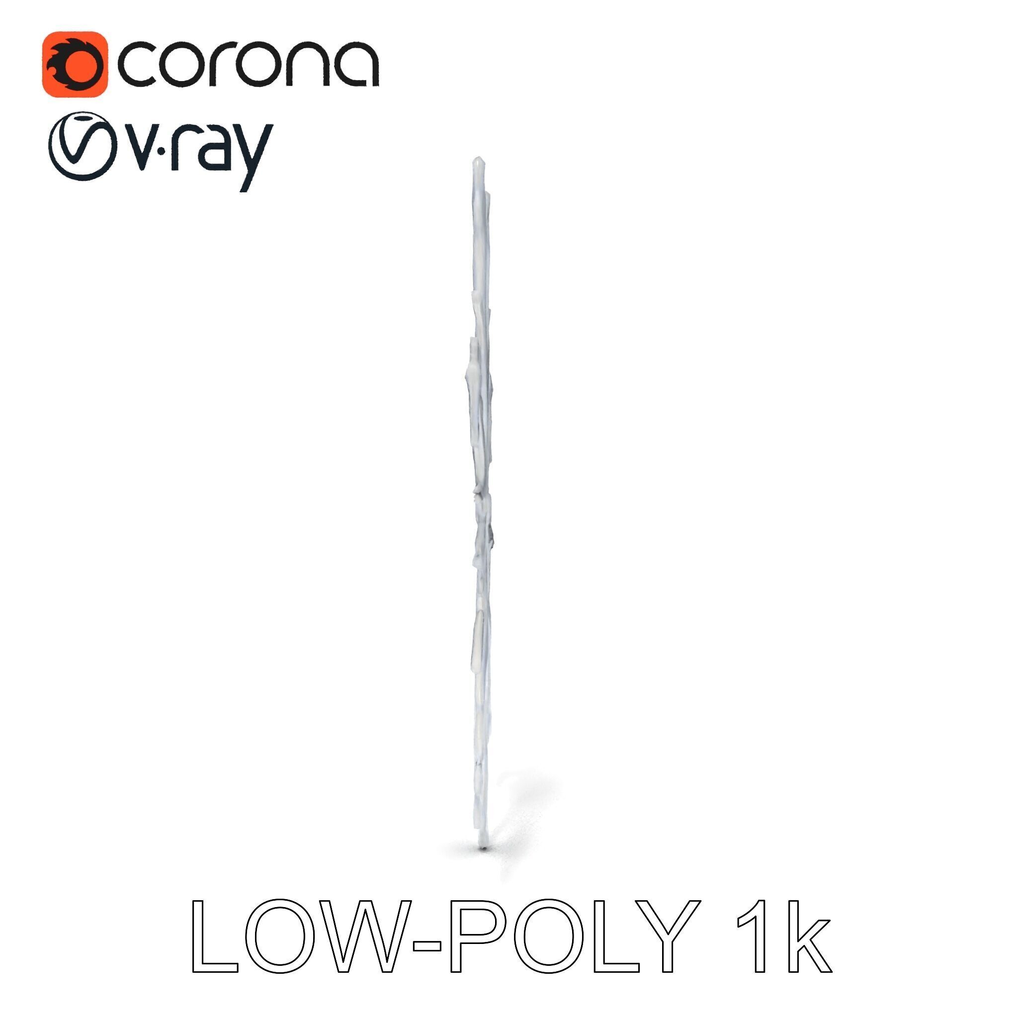 Intricate Snowflake Model Pack for Game and Animation Texture_18