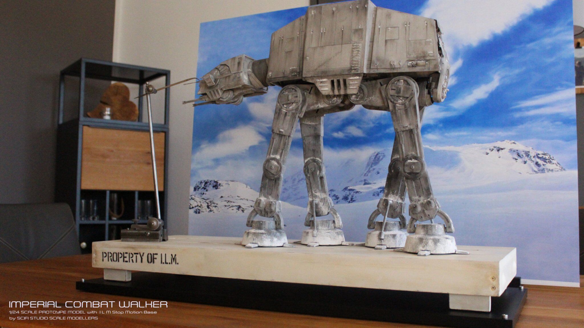 ATAT Studio Scale Model  3D print model_4