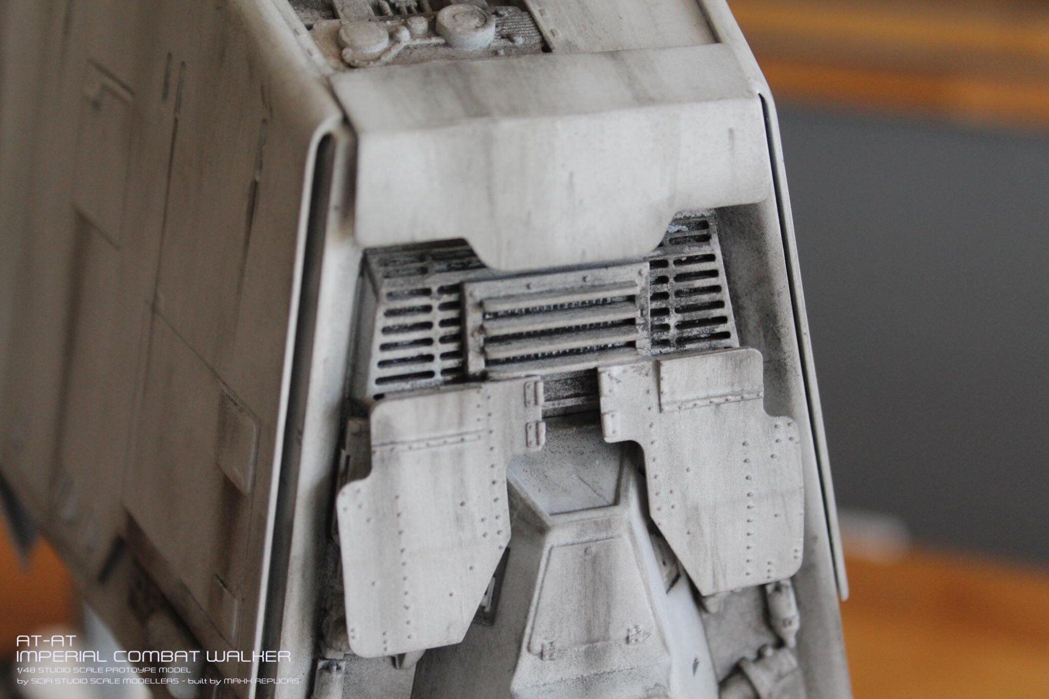 ATAT Studio Scale Model  3D print model_2