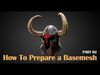 How To Prepare a Basemesh 3D model_1