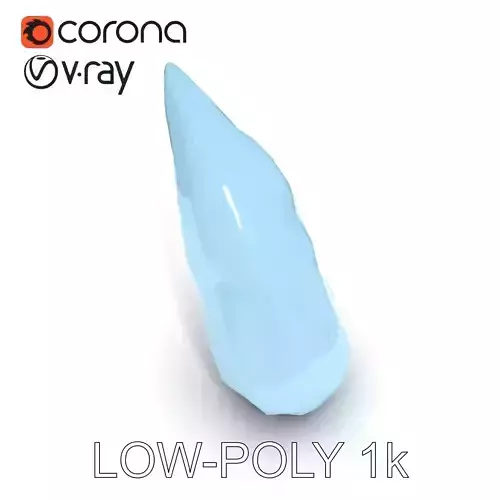 Crystal Shard Model Pack  Realistic Detailed Collection Low-poly 3D model