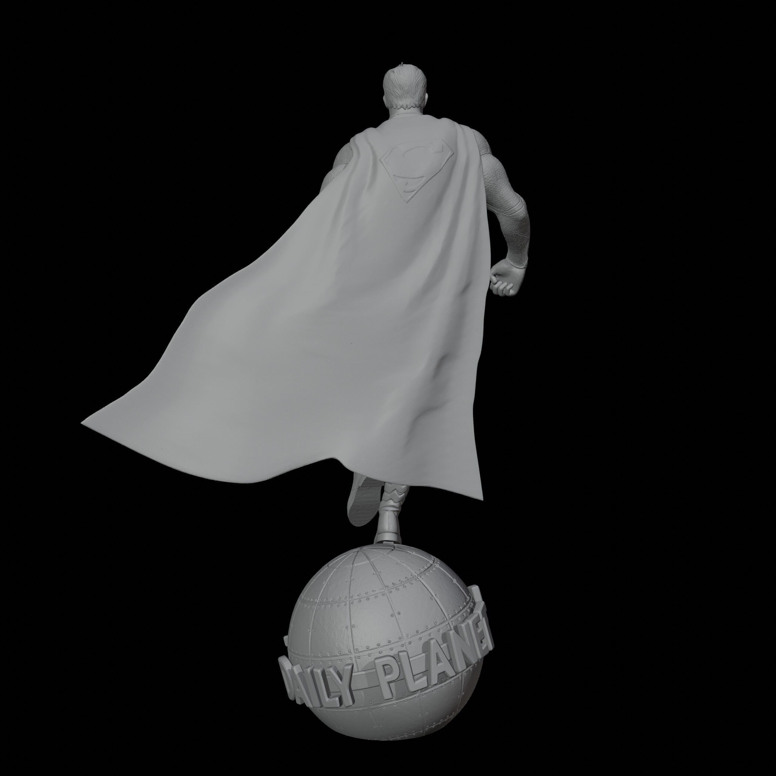 Superman 3D print model_7
