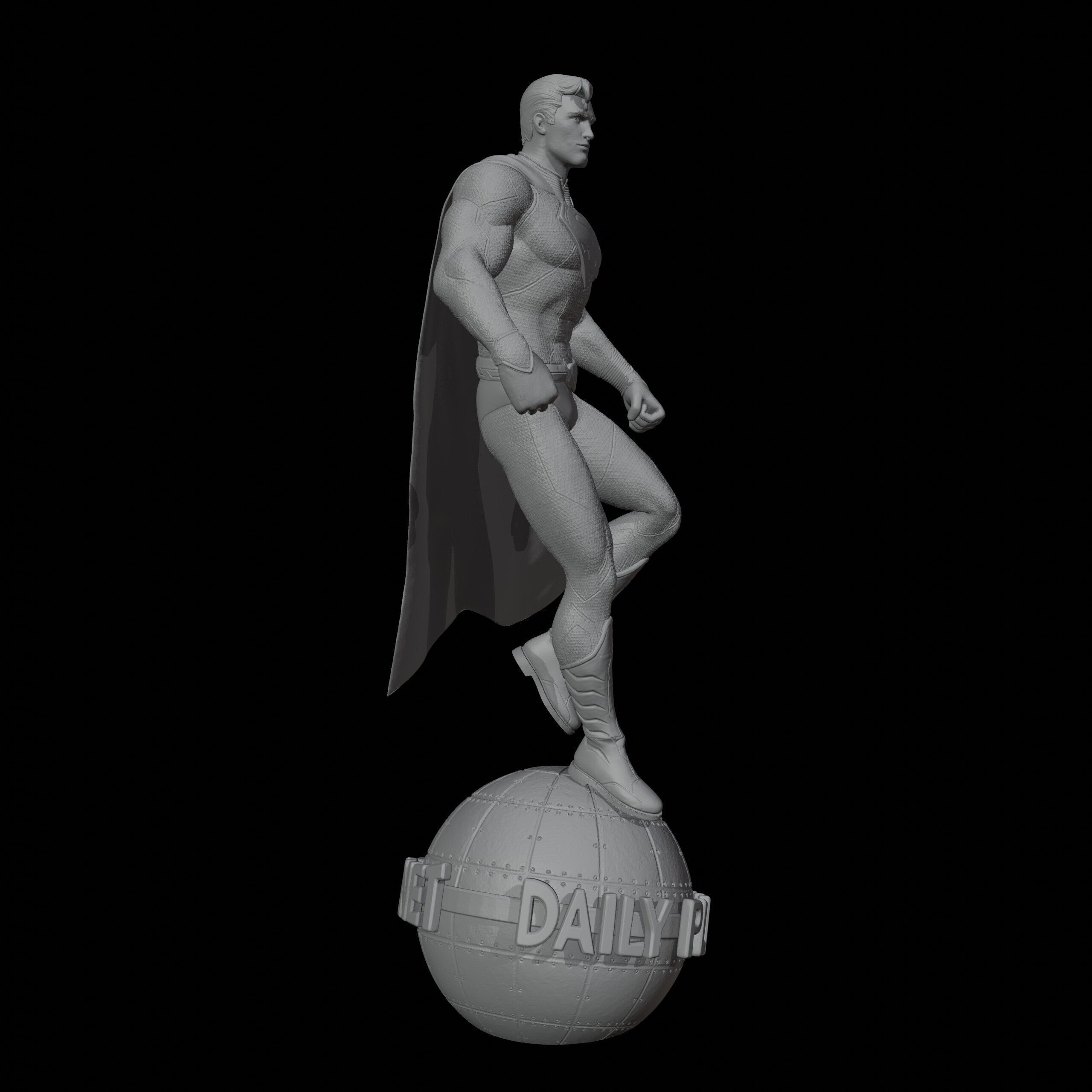Superman 3D print model_11
